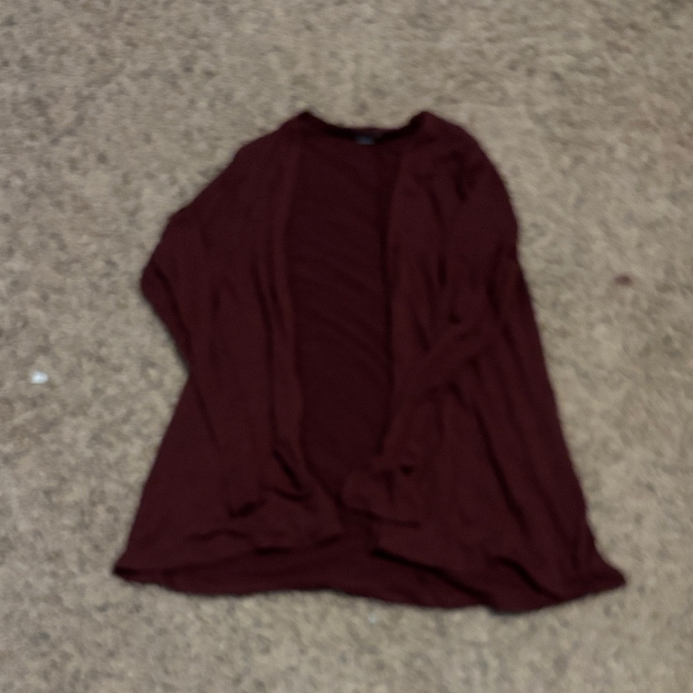 Old Navy Maroon Long Sleeve Shirt